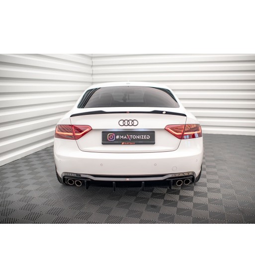 Rear valance for Audi A5 Sportback 8T Facelift (version with twin exhaust outlets on each side)