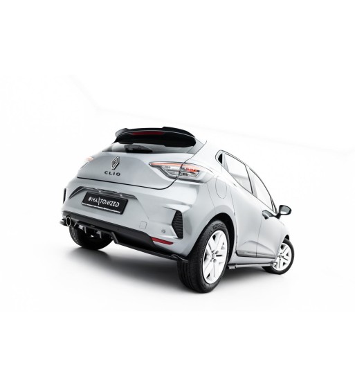 Diffusore posteriore con alette verticali per Renault Clio Mk5 Facelift