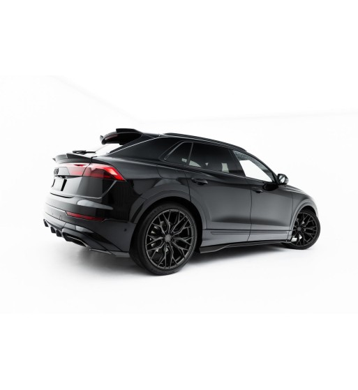 Carbonio preimpregnato Minigonne laterali per Audi SQ8 / Q8 S-Line Mk1 Facelift