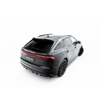 Carbonio preimpregnato Spoiler del portellone (Superiore) per Audi SQ8 / Q8 S-Line Mk1 Facelift