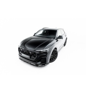 Carbonio preimpregnato Splitter anteriore per Audi SQ8 / Q8 S-Line Mk1 Facelift