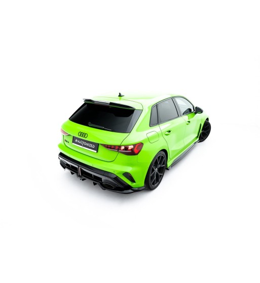 Spoiler extension 3D for Audi RS3 Sportback 8Y Facelift