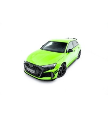 Street Pro splitter + flaps for Audi RS3 Sportback 8Y Facelift