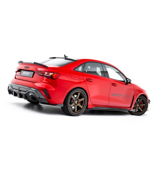 Carbonio preimpregnato Minigonne laterali V.1 per Audi RS3 Sedan 8Y Facelift