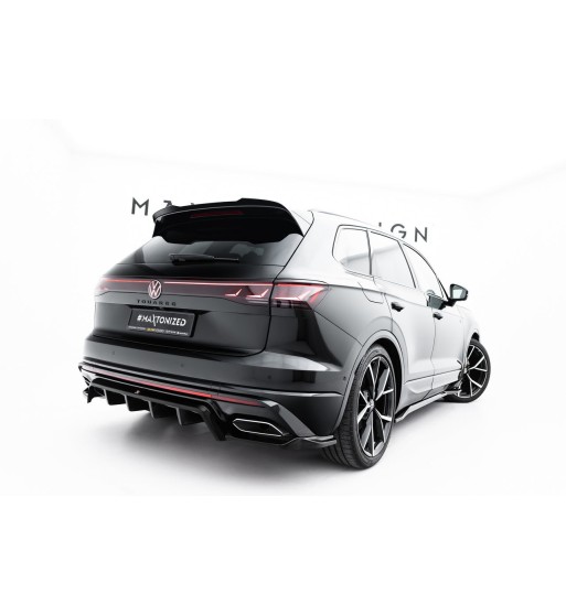 Diffusore posteriore con alette verticali per Volkswagen Touareg R-Line Mk3 Facelift