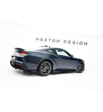 Street Pro Side skirt diffusers + Flaps for Ford Mustang Dark Horse Mk7