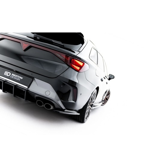 Splitter laterali posteriori V.4 per Cupra Leon ST Mk1 Facelift