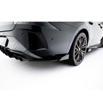 Street Pro Splitter laterali posteriori + Flap per Cupra Leon ST Mk1 Facelift