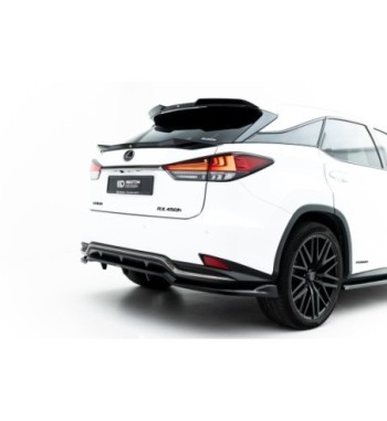 Diffusore posteriore con alette verticali per Lexus RX F-Sport Mk4 Facelift