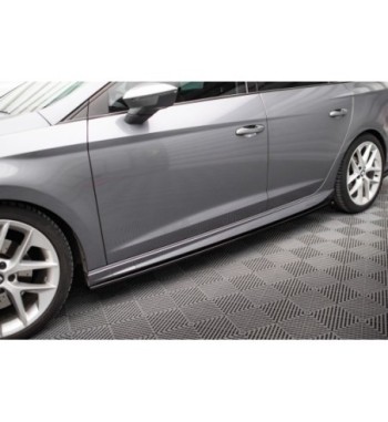 Side skirt diffusers for Seat Leon Cupra / FR / Standard Aero Mk3 / Mk3 Facelift