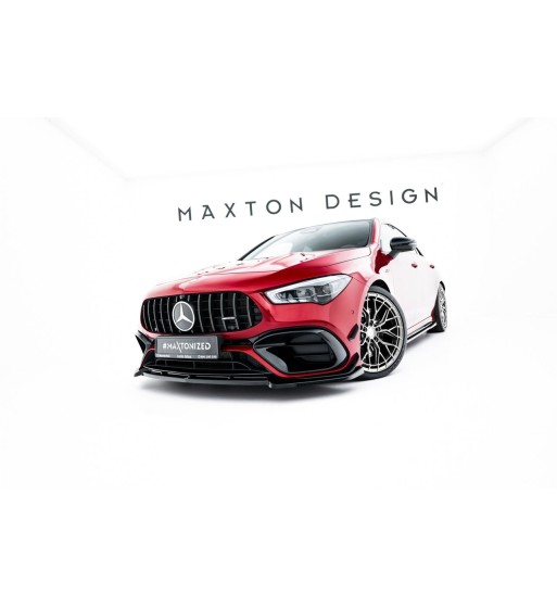 Front splitter V.2 for Mercedes-AMG CLA 45 Aero C118 Facelift