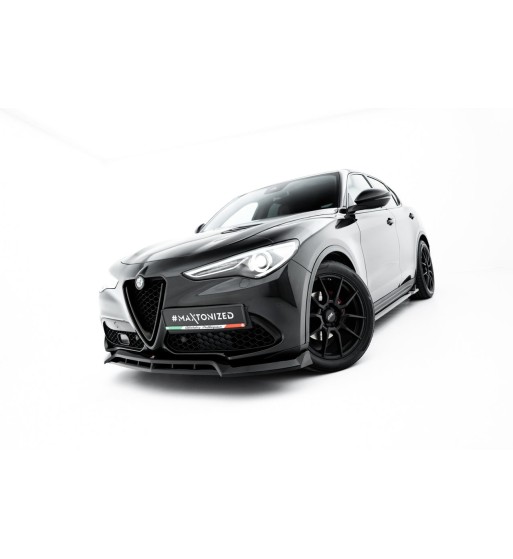 Splitter anteriore V.3 per Alfa Romeo Stelvio Mk1