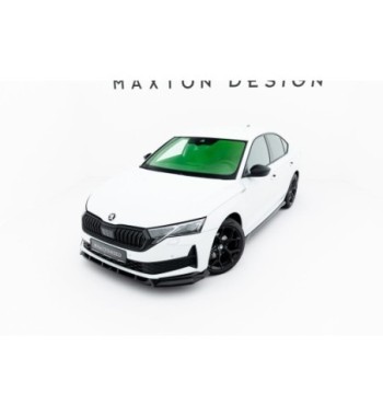 Front splitter for Skoda Octavia Sportline Liftback / Combi Mk4 Facelift