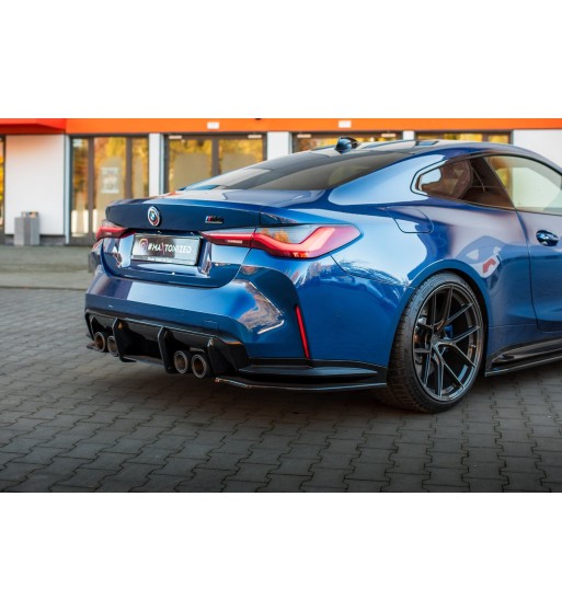 Heck Diffusor Seite V.2 passend für BMW M4 G82 / G82 Facelift