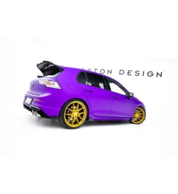 Street Pro Side skirt diffusers + Flaps for Volkswagen Golf R Hatchback Mk8 / Mk8 Facelift