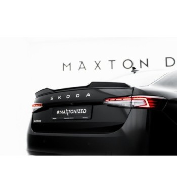 Spoiler extension 3D for Skoda Superb Standard / Sportline Sedan Mk4