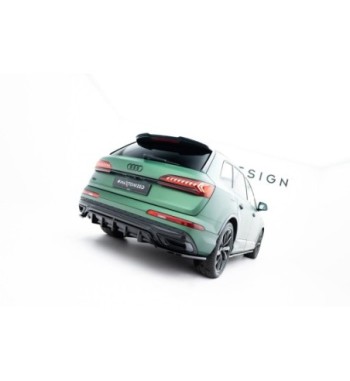 Diffusore posteriore con alette verticali per Audi Q7 S-Line Mk2 Facelift