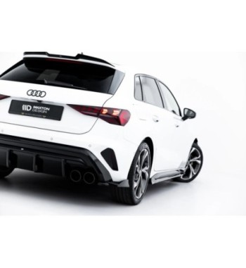 Splitter laterali posteriori V.4 per Audi S3 Sportback 8Y Facelift