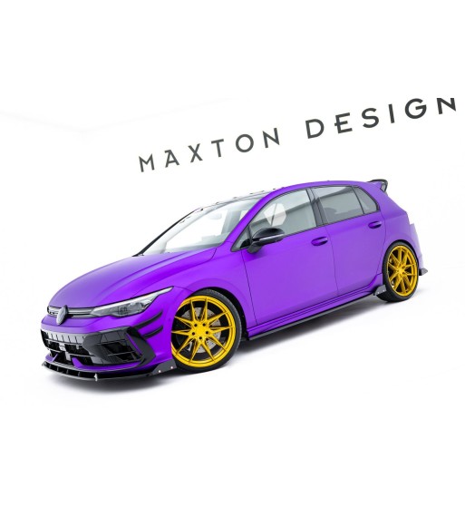 Diffusor Satz V.3 passend für Volkswagen Golf R Hatchback Mk8 Facelift