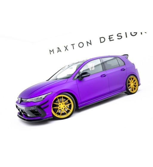 Diffusor Satz V.2 passend für Volkswagen Golf R Hatchback Mk8 Facelift