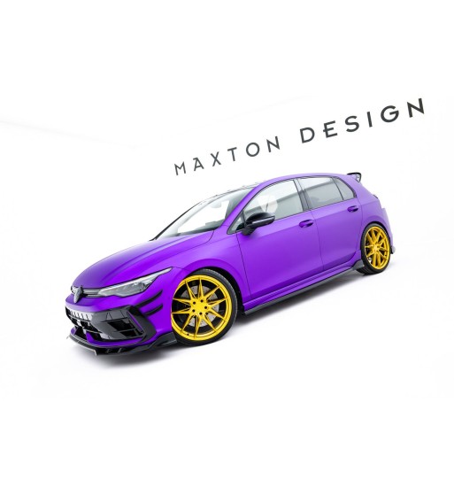 Diffusor Satz V.1 passend für Volkswagen Golf R Hatchback Mk8 Facelift