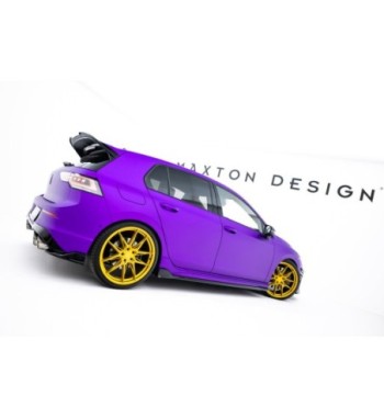 Side skirt diffusers V.4 for Volkswagen Golf R Hatchback Mk8 / Mk8 Facelift