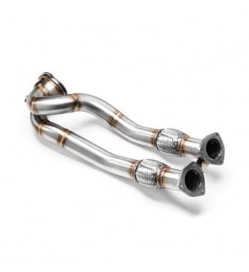 Downpipe AUDI RS3 2.5 TFSI 8V 367 PS senza catalizzatore.