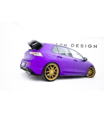 Side skirt diffusers V.3 for Volkswagen Golf R Hatchback Mk8 Facelift