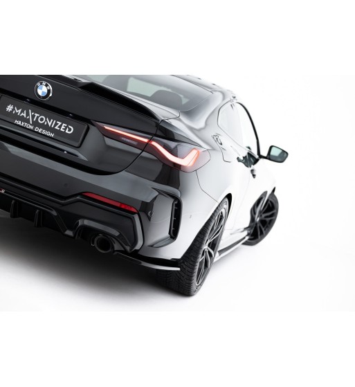 Heck Diffusor Seite V.6 passend für BMW 4 M-Pack G22 / G23 / G22 Facelift / G23 Facelift