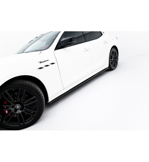 Side skirt diffusers for Maserati Ghibli Modena Mk3 Facelift