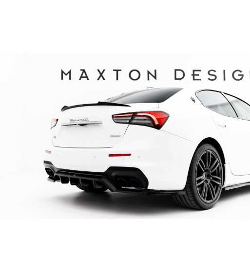 Diffusore posteriore con alette verticali per Maserati Ghibli Modena Mk3 Facelift