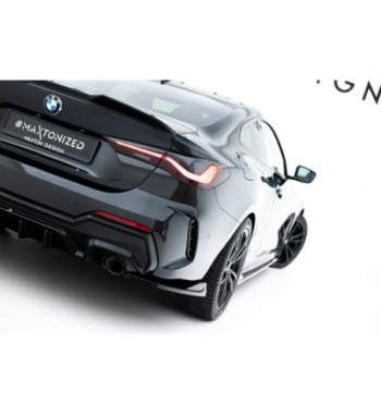 Heck Diffusor Seite V.7 passend für BMW 4 M-Pack G22 / G23 / G22 Facelift / G23 Facelift
