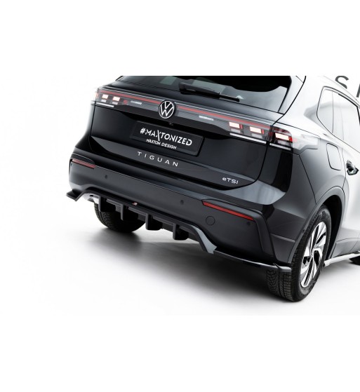 Diffusore posteriore con alette verticali per Volkswagen Tiguan Mk3