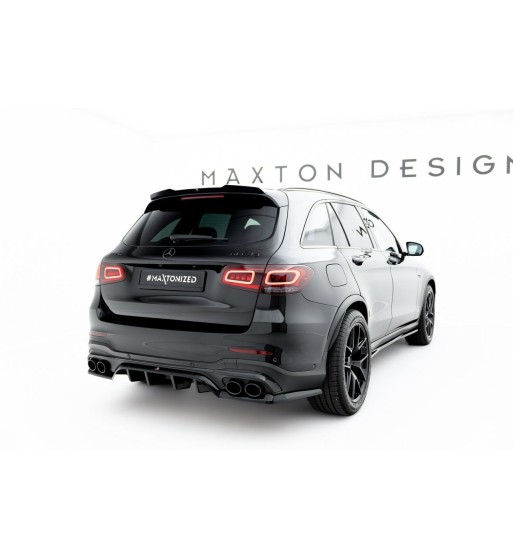 Diffusore posteriore con alette verticali per Mercedes-AMG GLC 43 SUV X253 Facelift