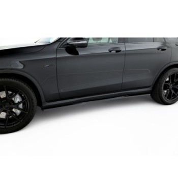 Side skirt diffusers for Mercedes-AMG GLC 43 / AMG-Line SUV X253 Facelift