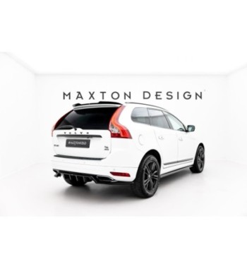 Diffusore posteriore con alette verticali per Volvo XC60 Mk1 Facelift