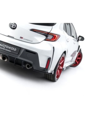 Street Pro Splitter laterali posteriori + Flap per Toyota GR Corolla Mk12