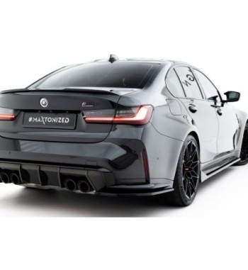 Heck Diffusor Seite V.3 passend für BMW M3 Sedan / Touring G80 / G81