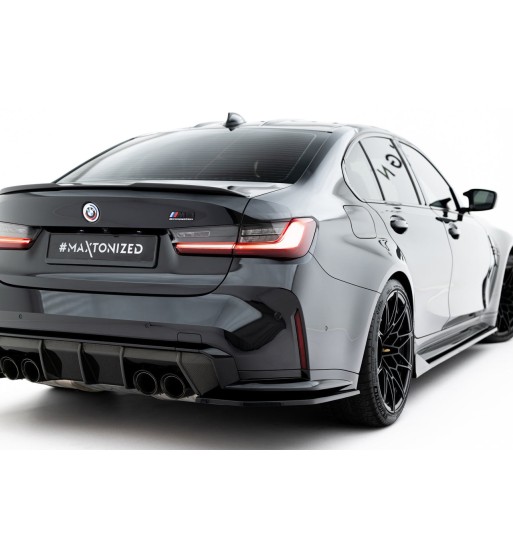 Heck Diffusor Seite V.3 passend für BMW M3 Sedan / Touring G80 / G81