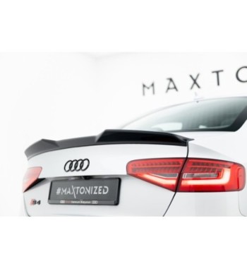 Spoiler extension 3D for Audi S4 Sedan B8 Facelift