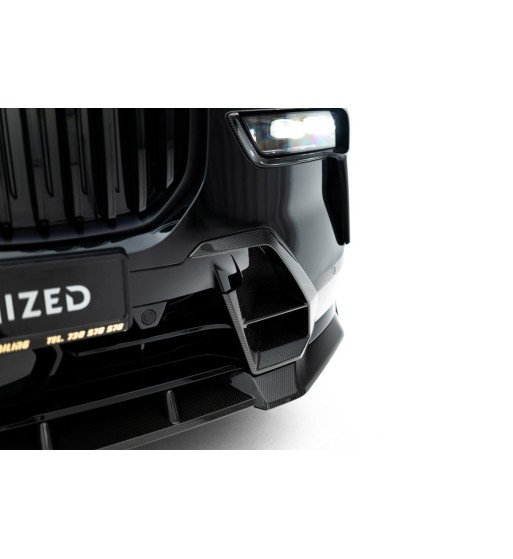 Carbonio preimpregnato Prese d’aria laterali del paraurti anteriore per BMW X7 M-Pack G07 Facelift