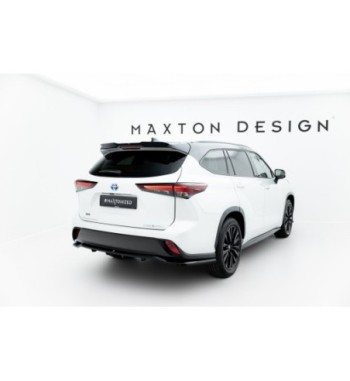Diffusore posteriore con alette verticali per Toyota Highlander Mk4