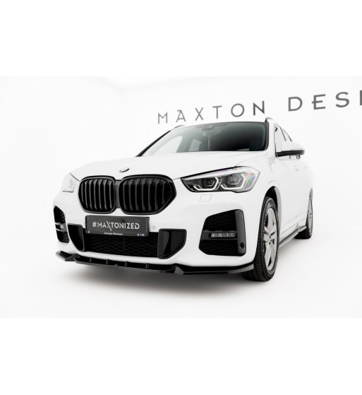 Front splitter for BMW X1 M-Pack F48 Facelift
