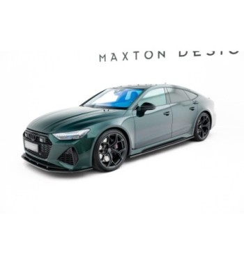 Carbonio preimpregnato Set di splitter per Audi RS7 C8