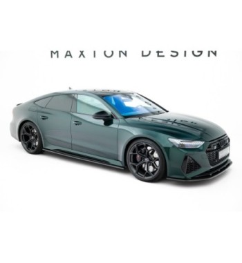 Carbonio preimpregnato Minigonne laterali per Audi RS7 C8