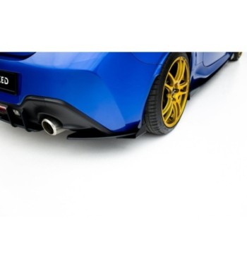 Street Pro Splitter laterali posteriori V.1 + Flap per Subaru BRZ Mk2