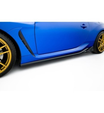 Diffusori delle minigonne laterali V.1 + Flap per Subaru BRZ Mk2