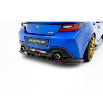 Diffusore posteriore con alette verticali V.2 per Subaru BRZ Mk2
