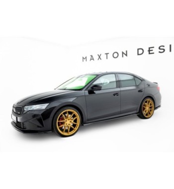Diffusor Satz passend für Skoda Octavia RS Liftback Mk4 Facelift