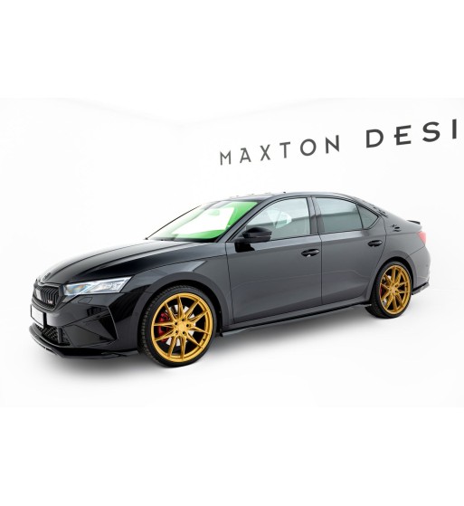 Diffusor Satz passend für Skoda Octavia RS Liftback Mk4 Facelift